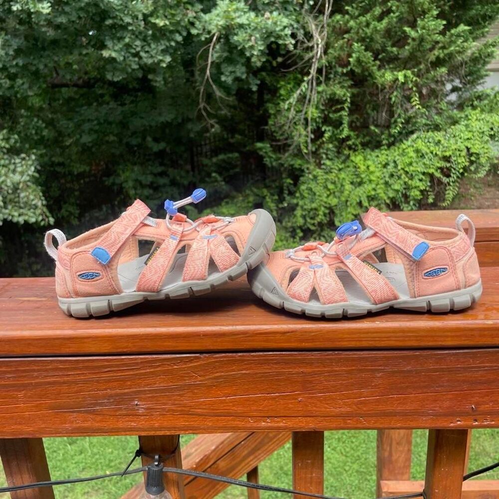 Keen Youth 1Seacamp II CNX Watershoes Orange and Blue Sandals